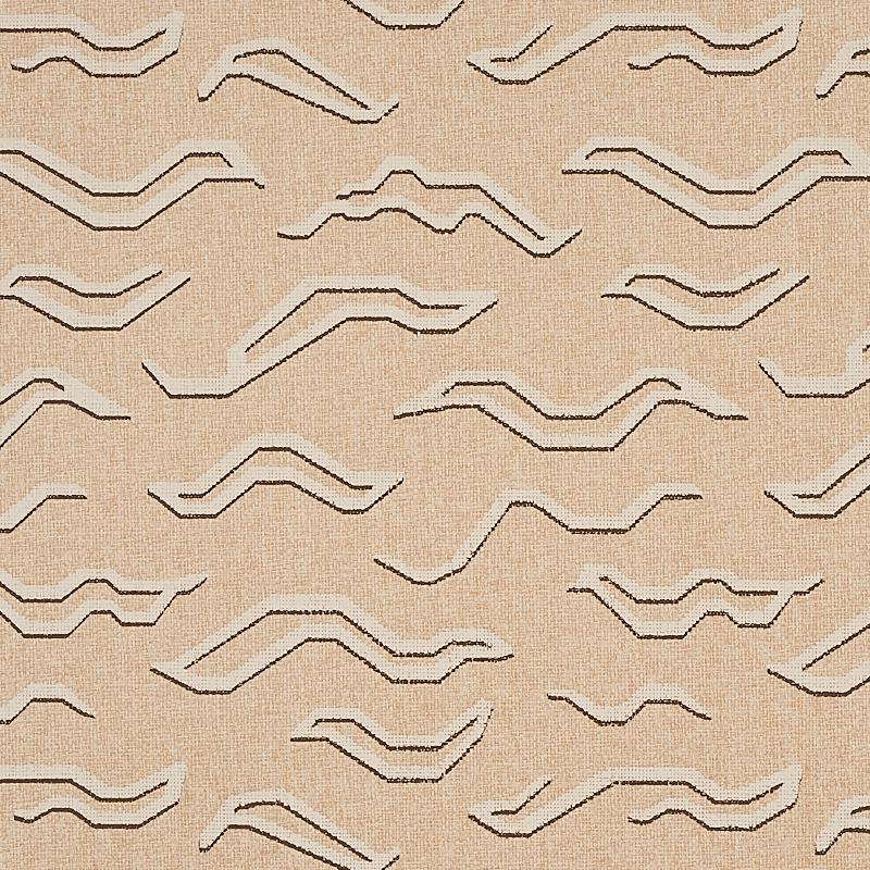 Schumacher Kata Paperweave Oatmeal Wallpaper