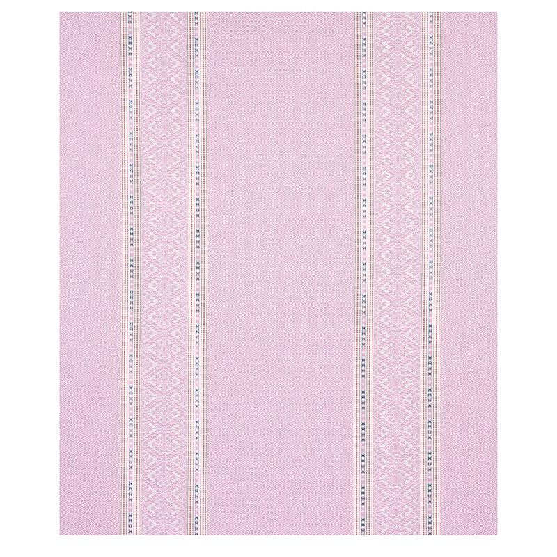 Schumacher Ruiz Jacquard Pink Fabric