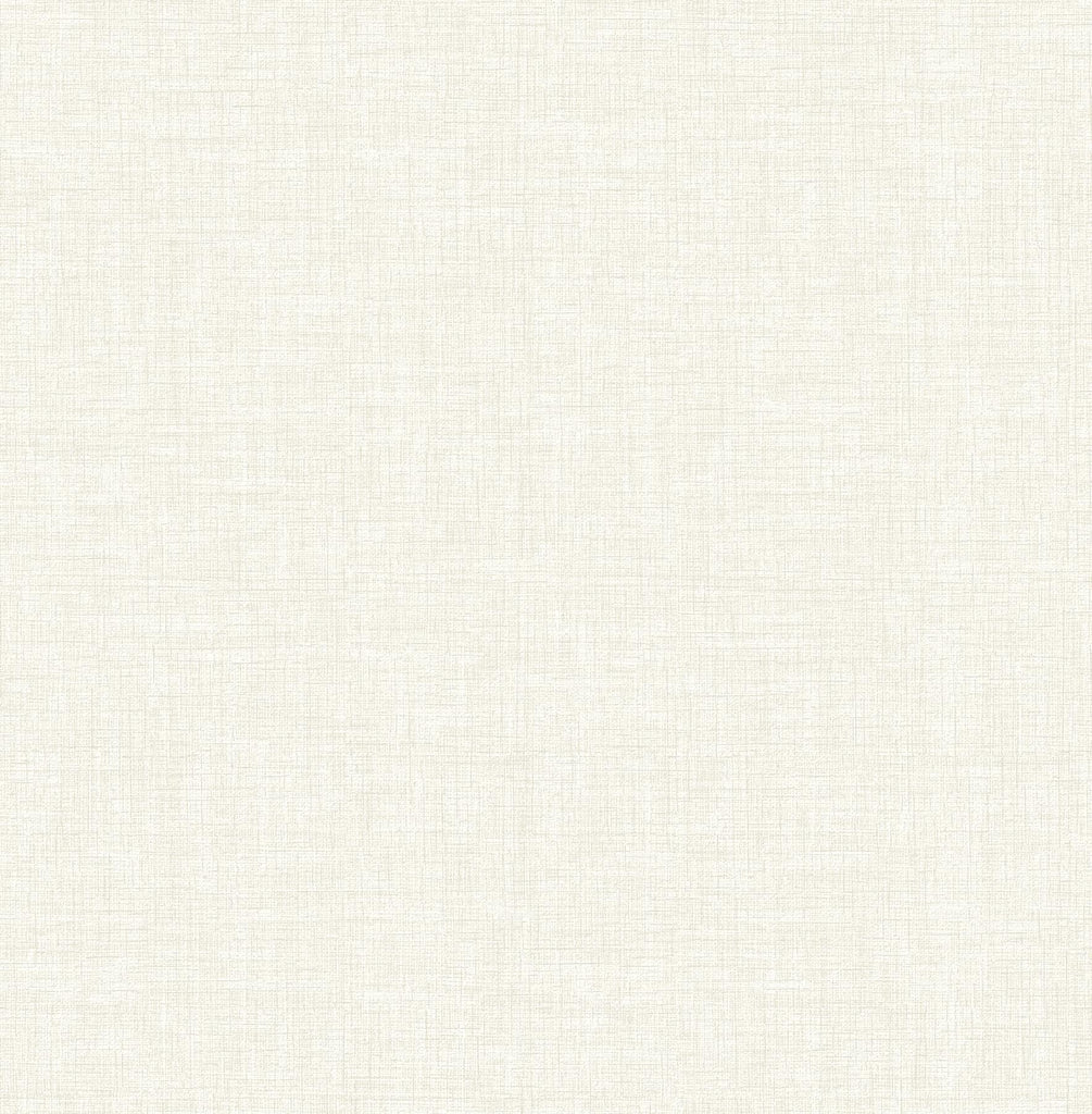 Brewster Home Fashions Wallis Faux Linen Off-White Wallpaper