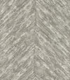 Brewster Home Fashions Advantage Windsong Chevron Sterling Wallpaper