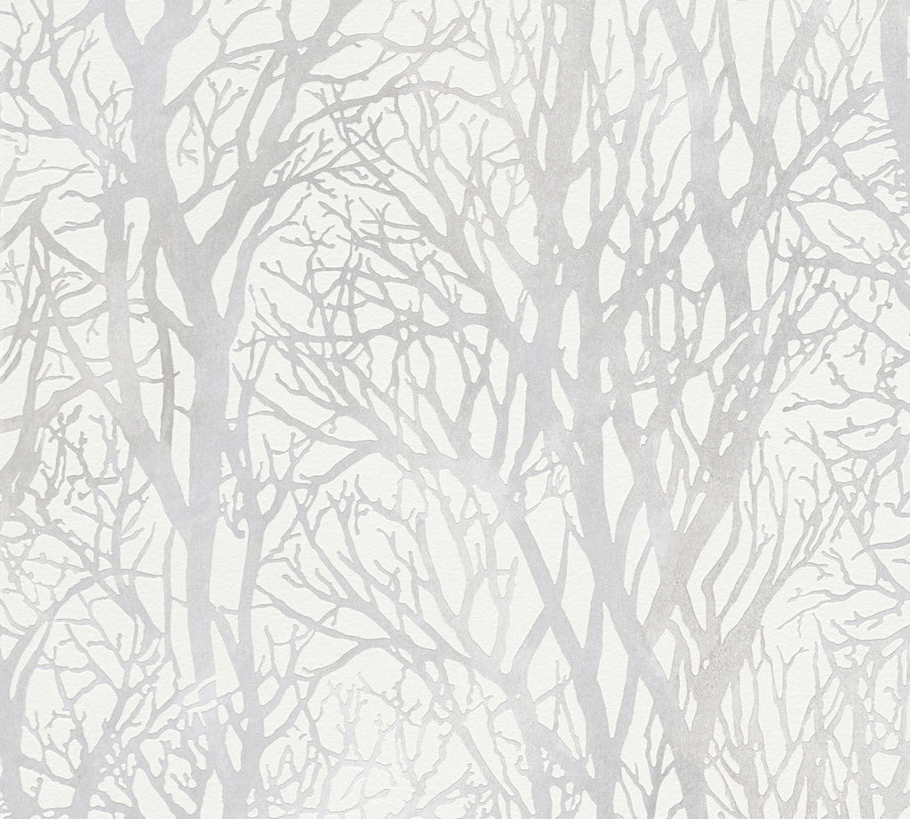 Brewster Home Fashions Yasuo Cream Tree Branch Wallpaper