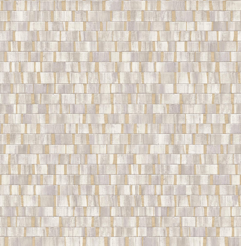 Brewster Home Fashions Constantine Neutral Faux Wood Wallpaper