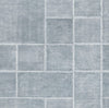 Brewster Home Fashions Ellison Blue Geometric Wallpaper