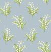 A-Street Prints Erin Gates Farmington Blue Heather Wallpaper