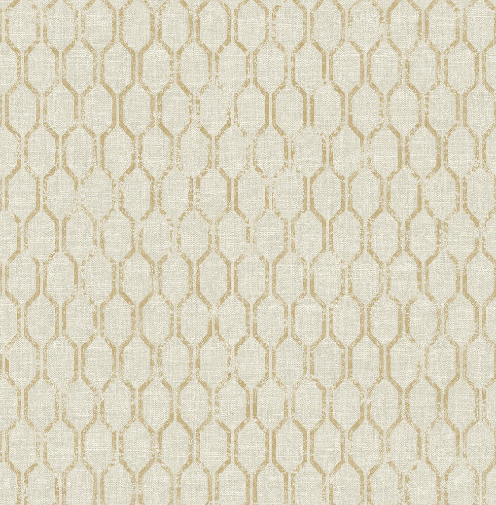 Brewster Home Fashions Elodie Neutral Geometric Wallpaper