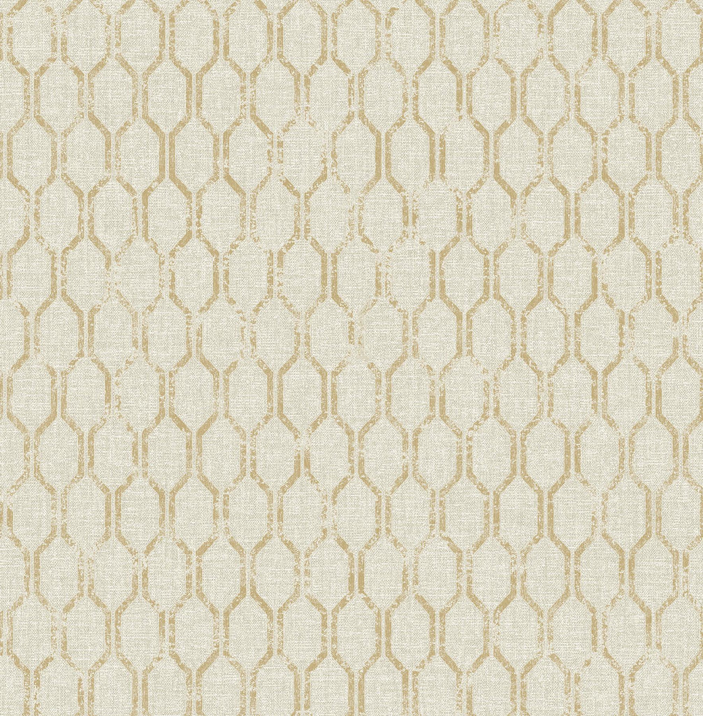 Brewster Home Fashions Elodie Geometric Neutral Wallpaper