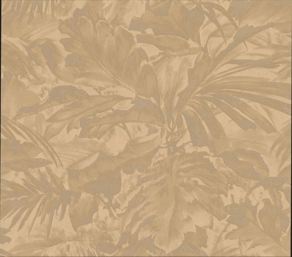 Brewster Home Fashions Boyce Bronze Botanical Wallpaper