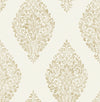 Brewster Home Fashions Advantage Advantage Metallic 2834-25042 Off-White Wallpaper