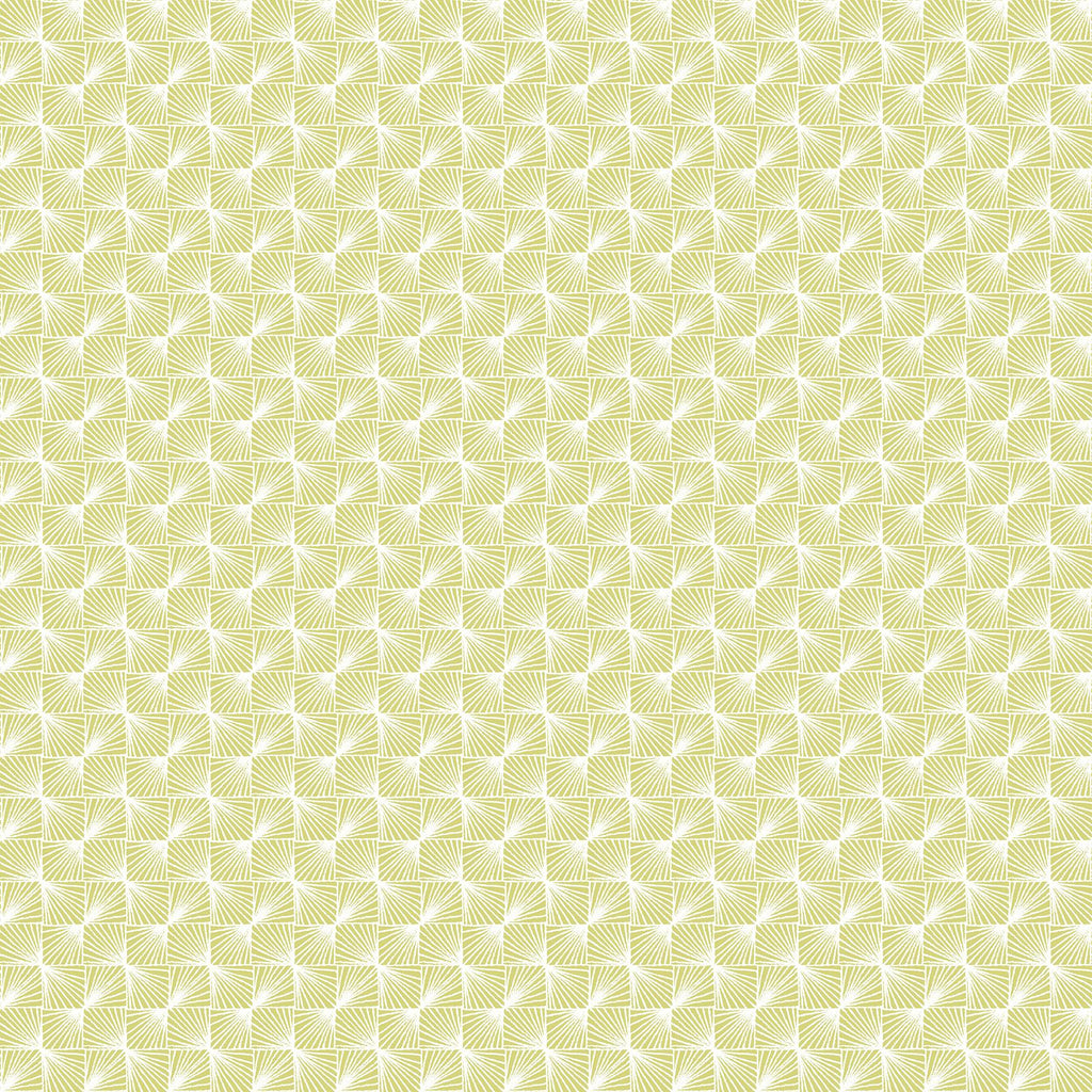 Brewster Home Fashions Stockholm Geometric Lime Wallpaper