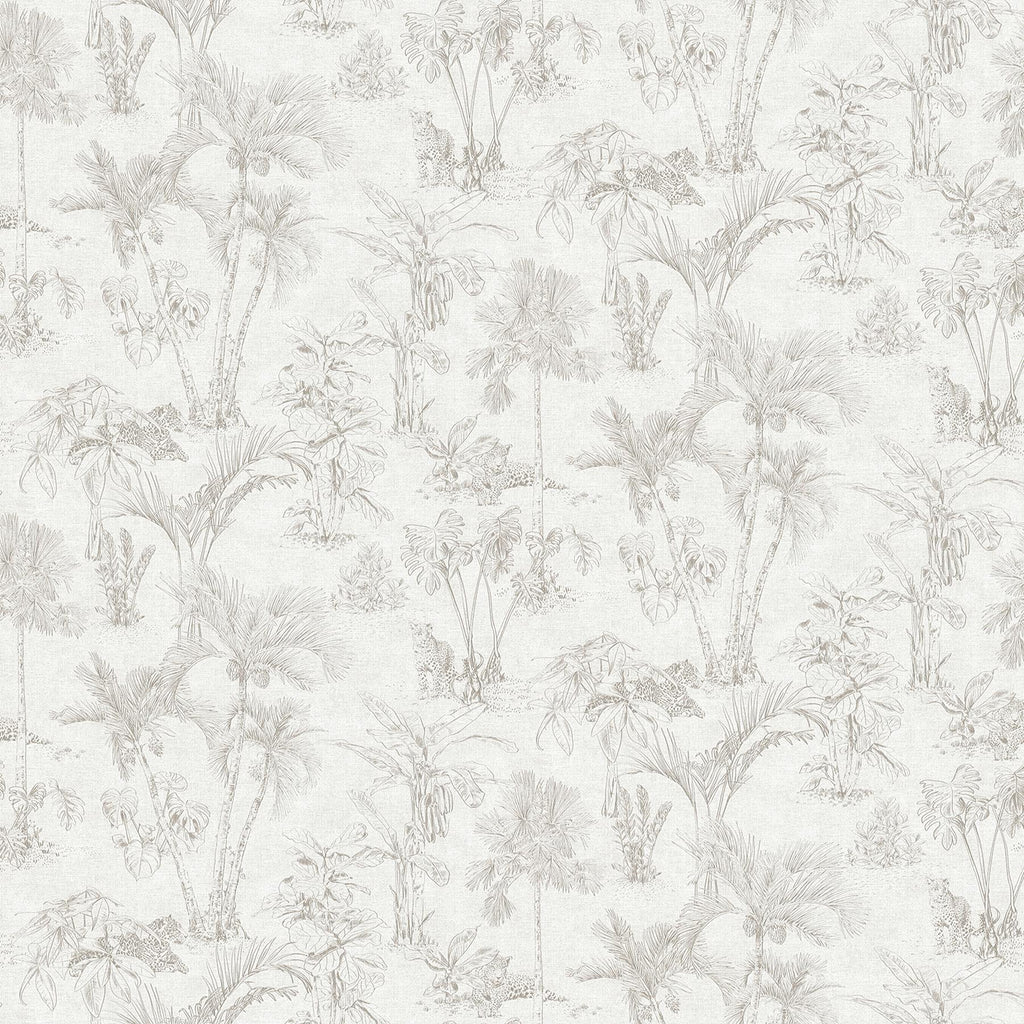 Brewster Home Fashions Zapata Trees Off-White Wallpaper