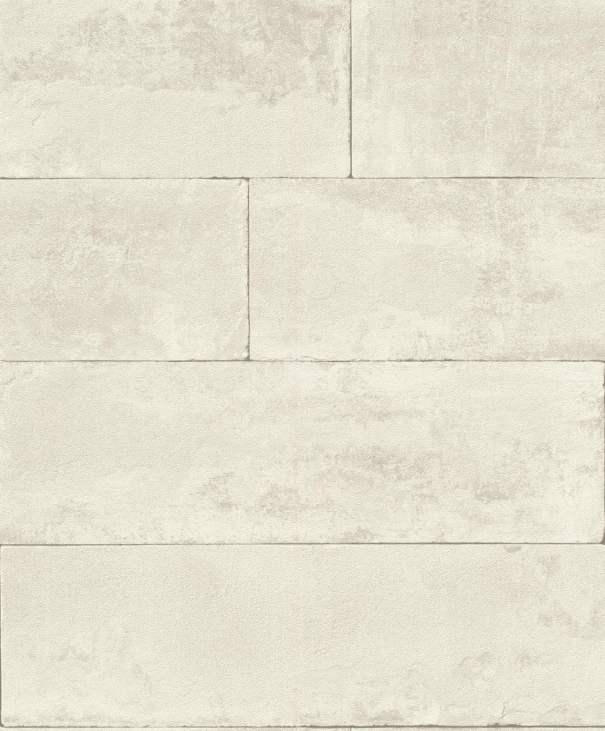 Brewster Home Fashions Lanier Stone Plank Dove Wallpaper