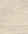 Brewster Home Fashions Lanier Neutral Stone Plank Wallpaper