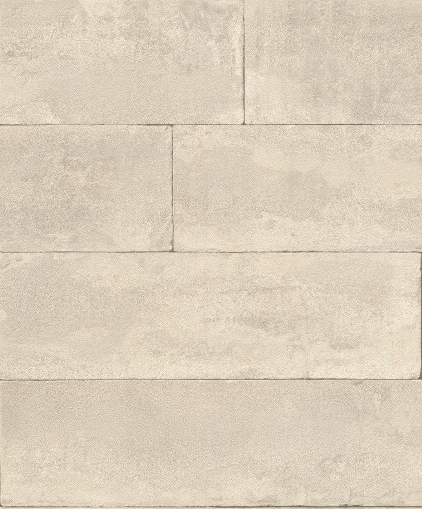 Brewster Home Fashions Lanier Stone Plank Neutral Wallpaper