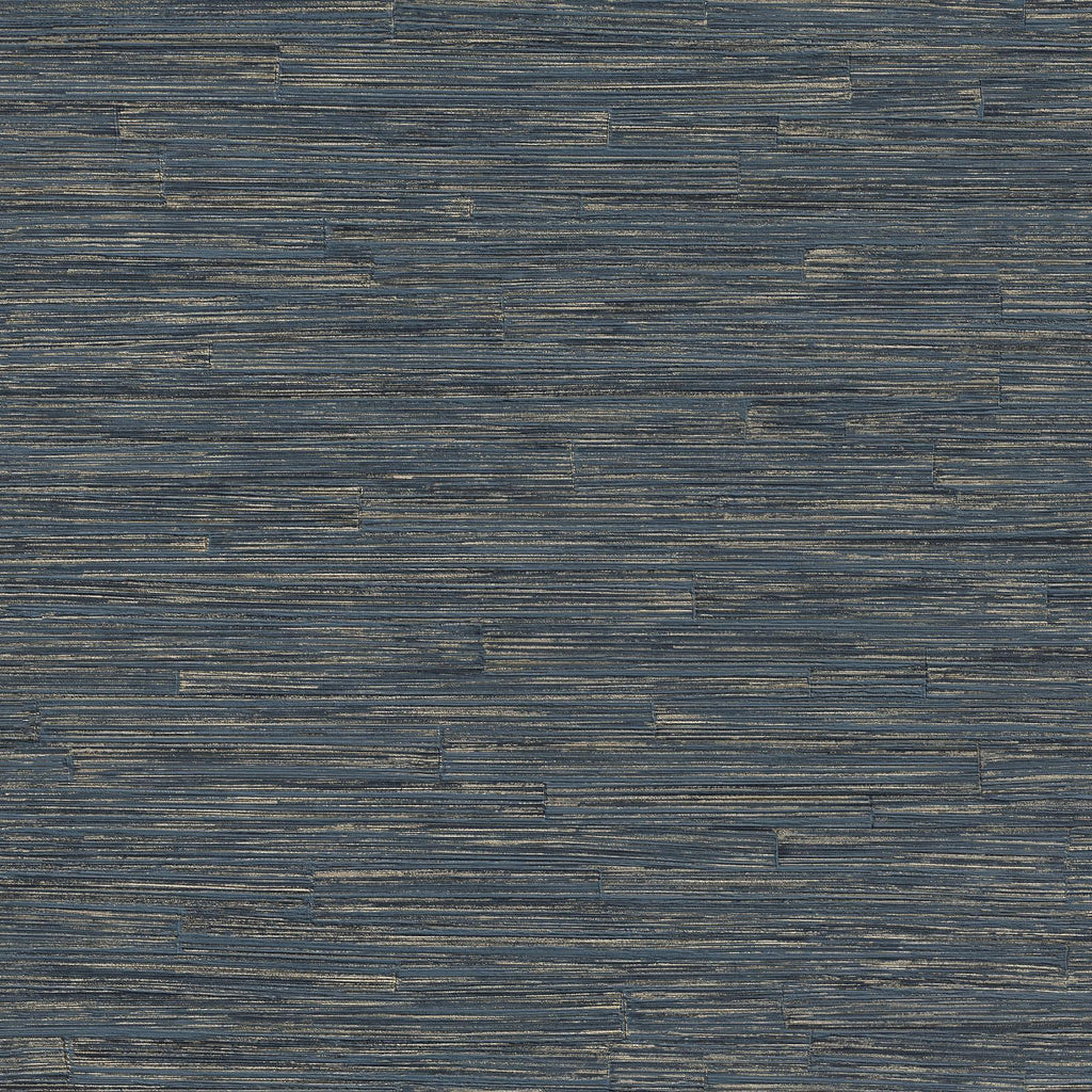 Brewster Home Fashions Hutton Dark Blue Tile Wallpaper