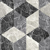 Brewster Home Fashions Rizzo Black Geometric Stone Wallpaper