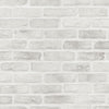 Brewster Home Fashions Esta Home Design Department Burnham Brick Wall Grey Wallpaper