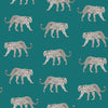 Brewster Home Fashions Esta Home Design Department Prowl Jaguars Teal Wallpaper