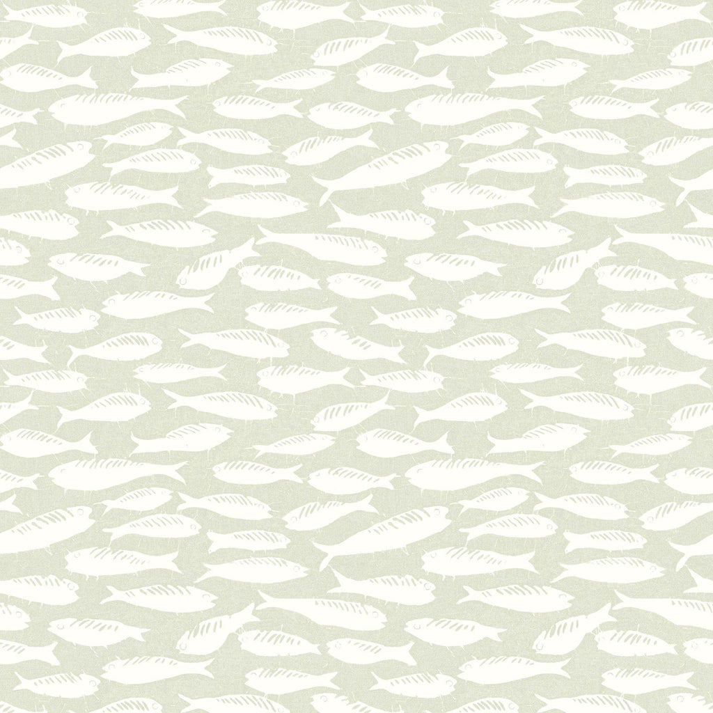 Brewster Home Fashions Nunkie Sardine Sage Wallpaper