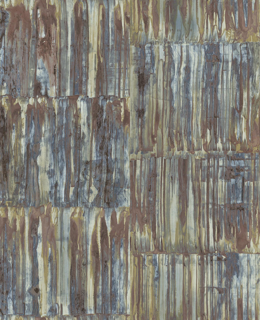 A-Street Prints Trilogy Distressed Textures Multicolor Wallpaper