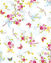 Brewster Home Fashions Ilse Silver Cherry Blossom Wallpaper