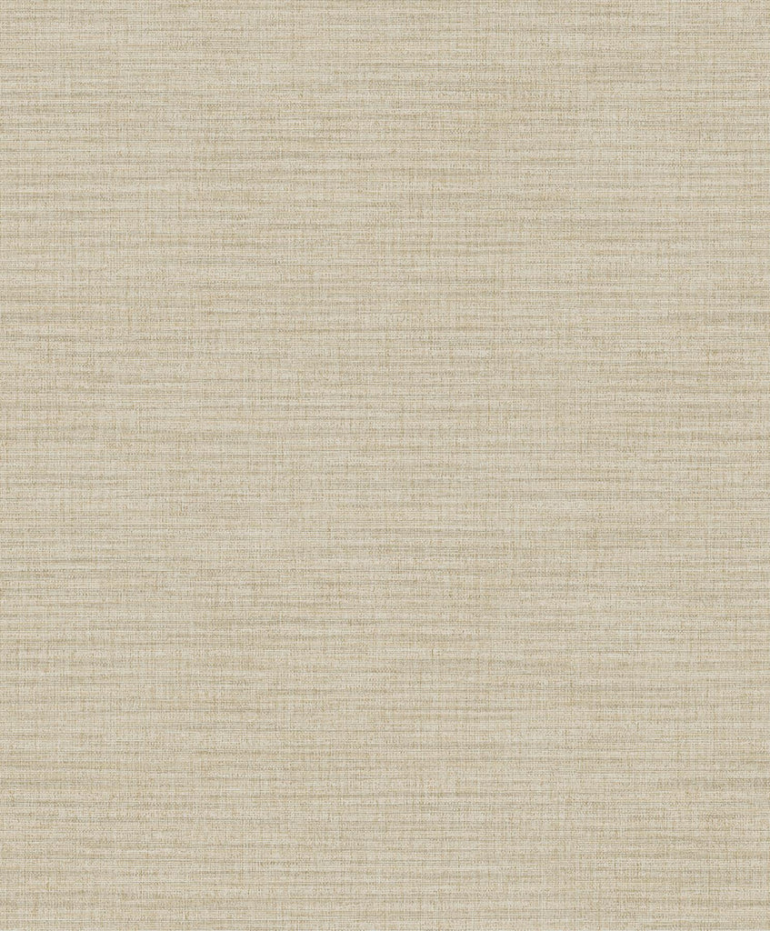 Brewster Home Fashions Ashleigh Linen Texture Neutral Wallpaper