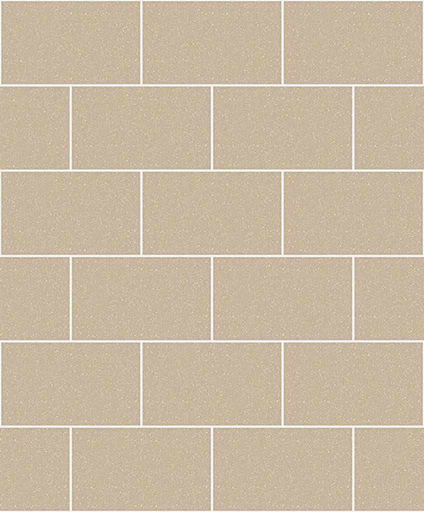 Brewster Home Fashions Joan Wheat Tile Wallpaper