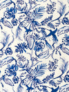 Aldeco Hummingbird Dazzling Blue Fabric