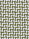 Christian Fischbacher Pied De Poule Olive Fabric