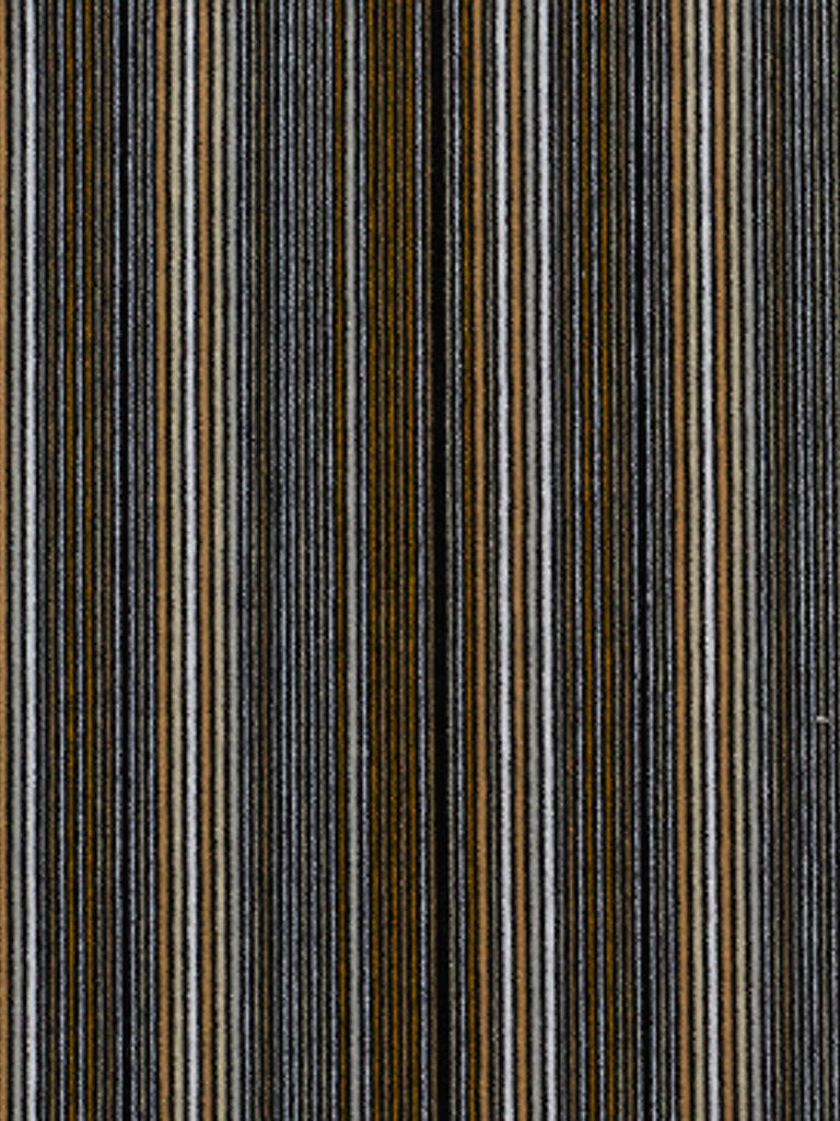 Aldeco Pinstripe Velvet York Gold Fabric