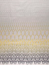 Christian Fischbacher Teatro Lemon Gray Fabric