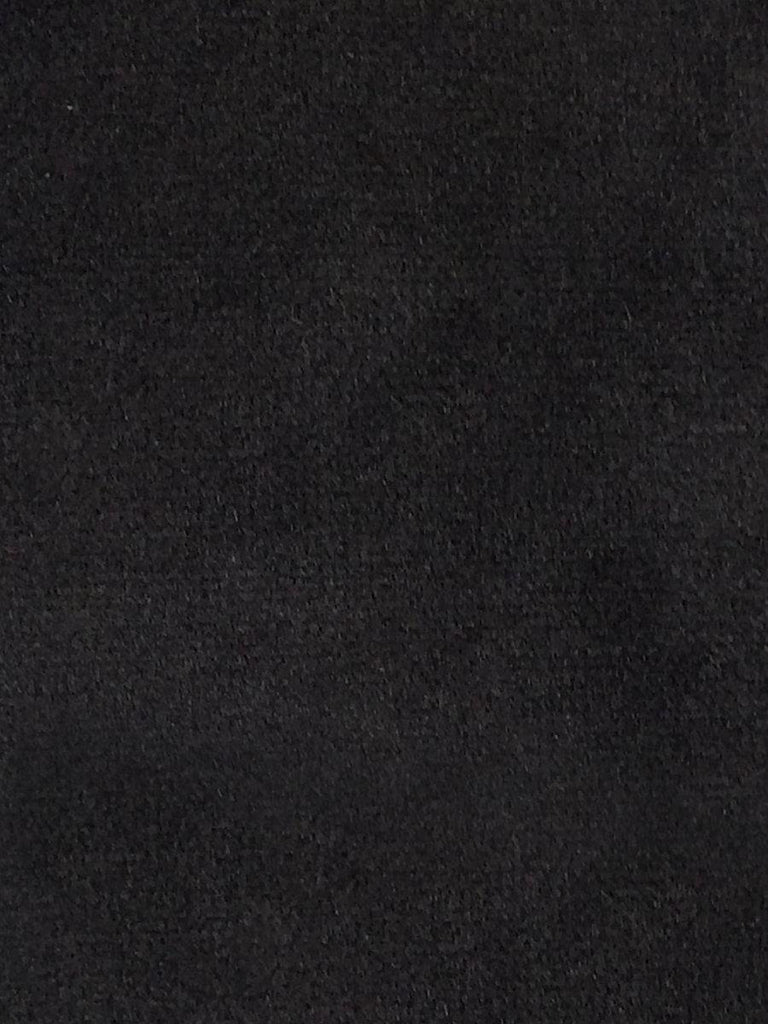 Aldeco Sucesso - Wide Width Velvet Anthracite Fabric