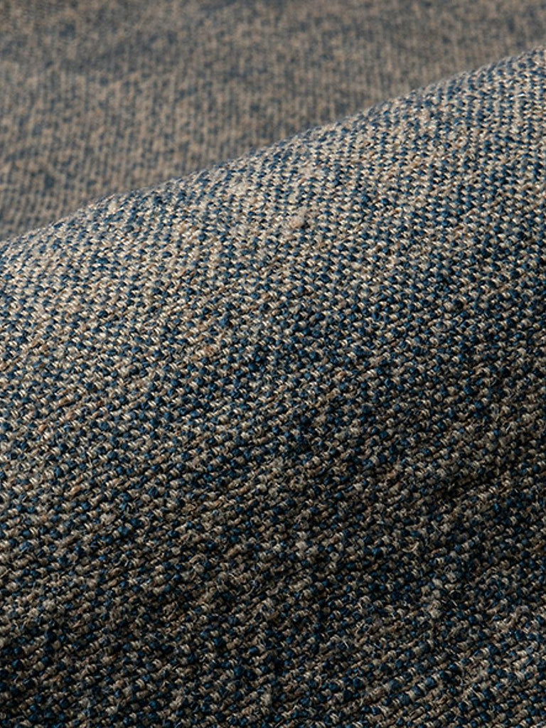 Aldeco Matter Fr Linen Blue Fabric