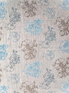 Christian Fischbacher Trifiore Blue Fabric