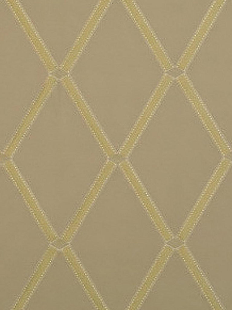 Christian Fischbacher Rhombus Ash Blonde Fabric
