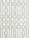 Aldeco Ryad Dyor Silver On Taupe Fabric