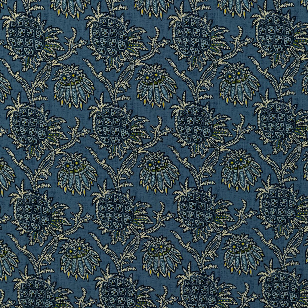 Brunschwig & Fils BRASSAC PRINT INDIGO Fabric