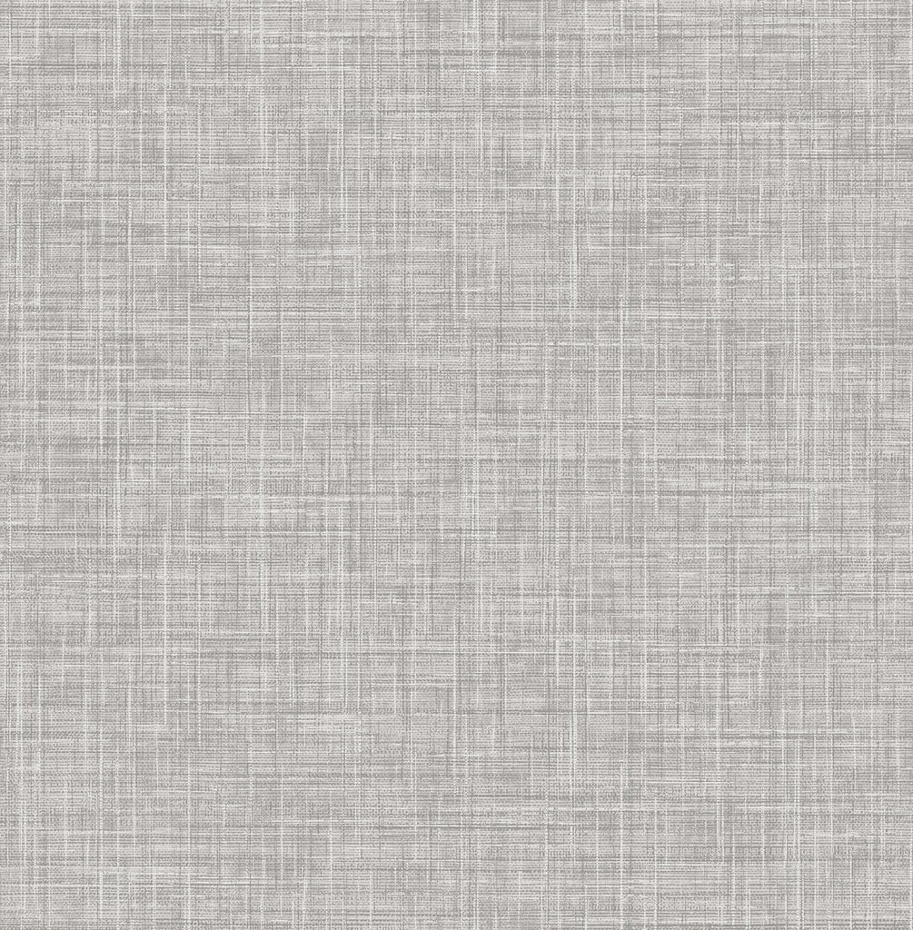 A-Street Prints Tuckernuck Linen Grey Wallpaper