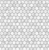 Seabrook Marble Hexagon Carrara & Argos Grey Wallpaper