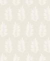 Seabrook Pinnate Silhouette Almond Wallpaper