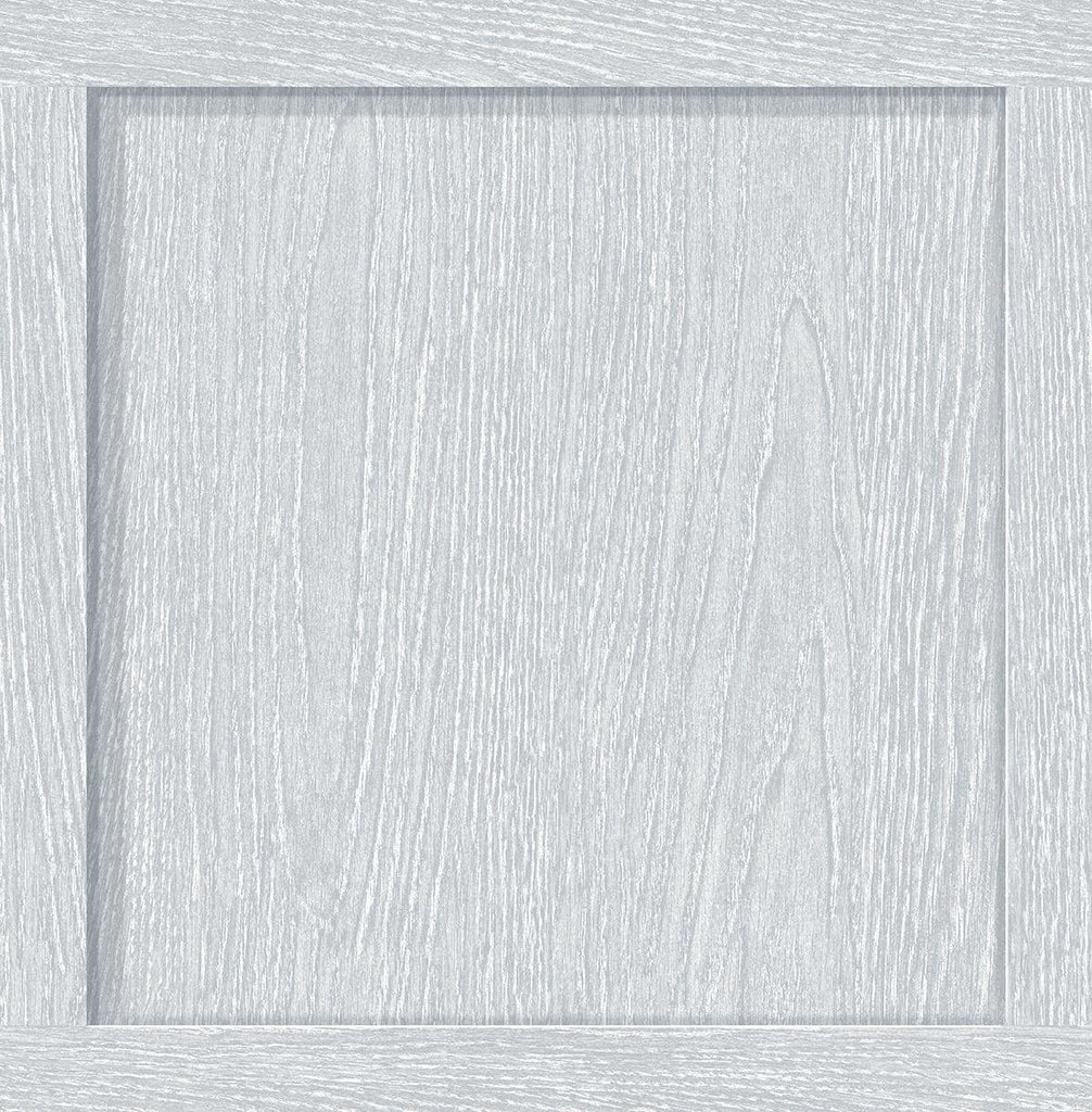 Seabrook Squared Away Grey Wallpaper