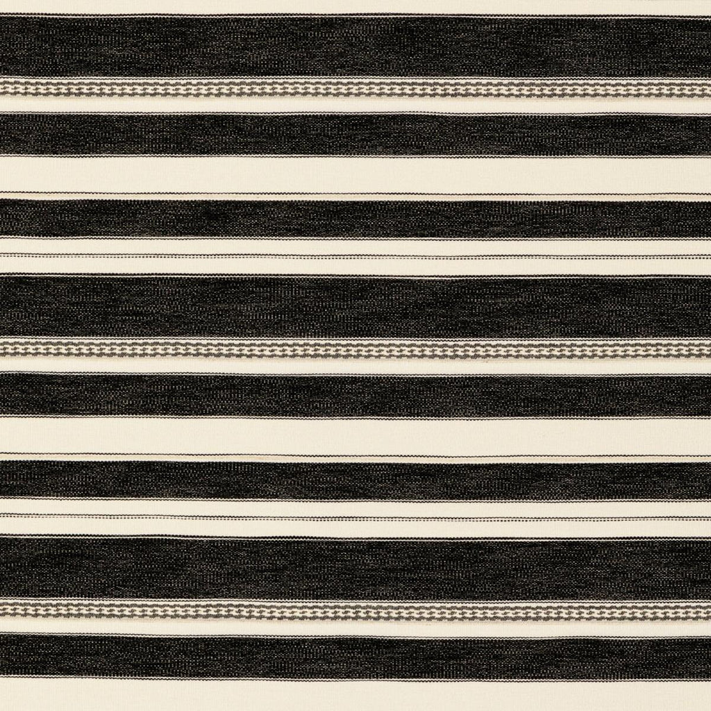 Lee Jofa Entoto Stripe Ivory/Black Fabric