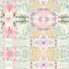 Roommates Synchronized Floral Peel And Stick Pink Wallpaper