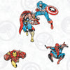 Roommates Avengers Classic Peel And Stick Red Wallpaper