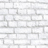 Roommates White Brick Peel And Stick White Wallpaper