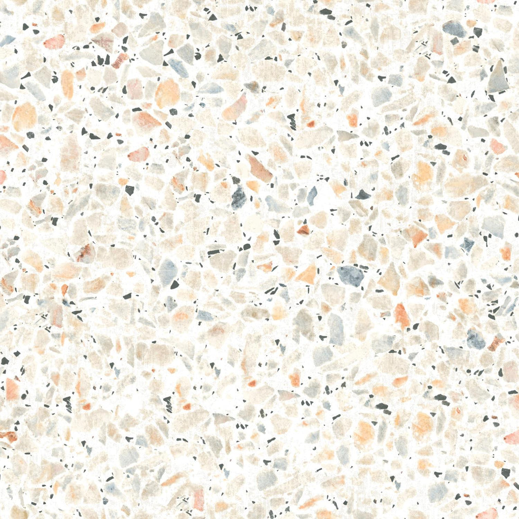 RoomMates Terrazzo Peel & Stick tan Wallpaper