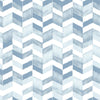 Roommates Paul Brent Watercolor Chevron Peel And Stick Blue Wallpaper