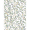 Roommates Willow Branch Peel And Stick White Wallpaper