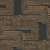 Roommates Zulu Signature Peel And Stick Black Wallpaper