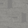 Roommates Zulu Signature Peel And Stick Grey Wallpaper