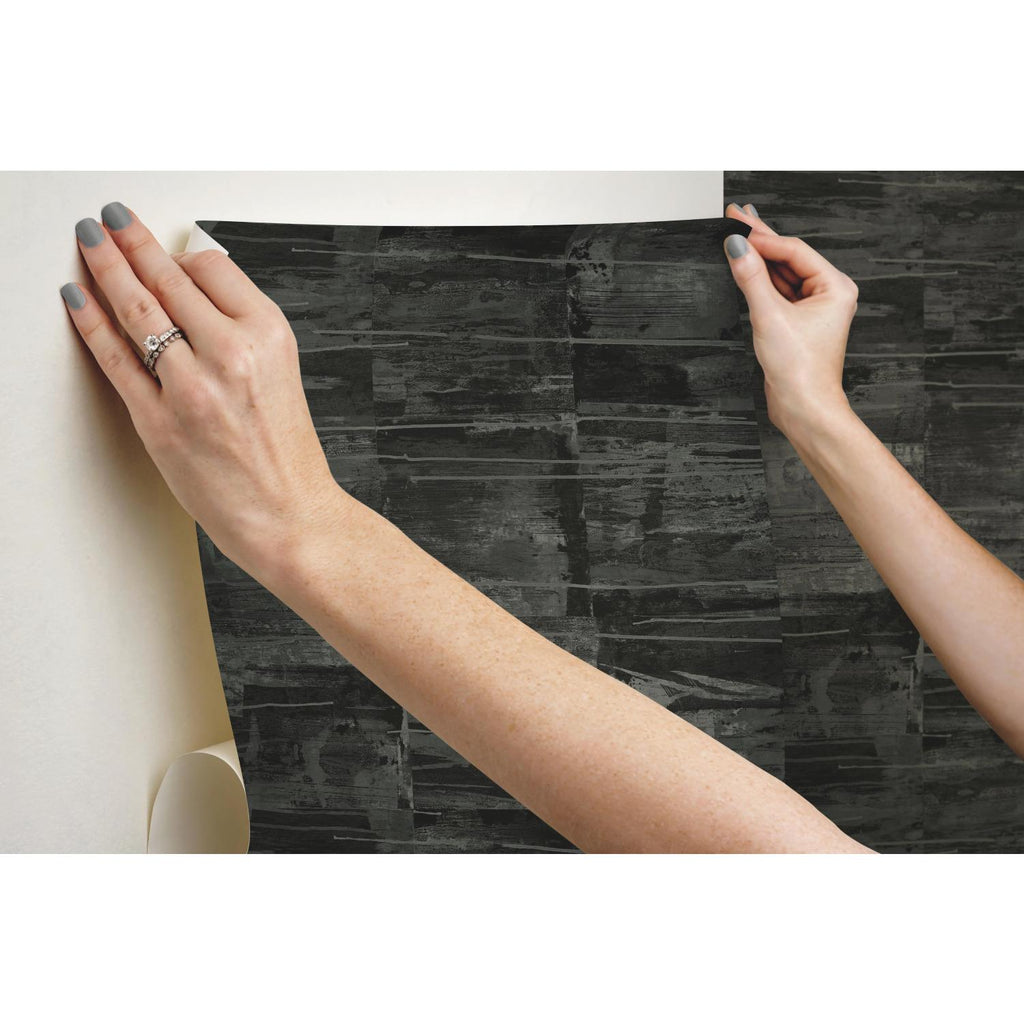 RoomMates Congo Peel & Stick black/grey Wallpaper